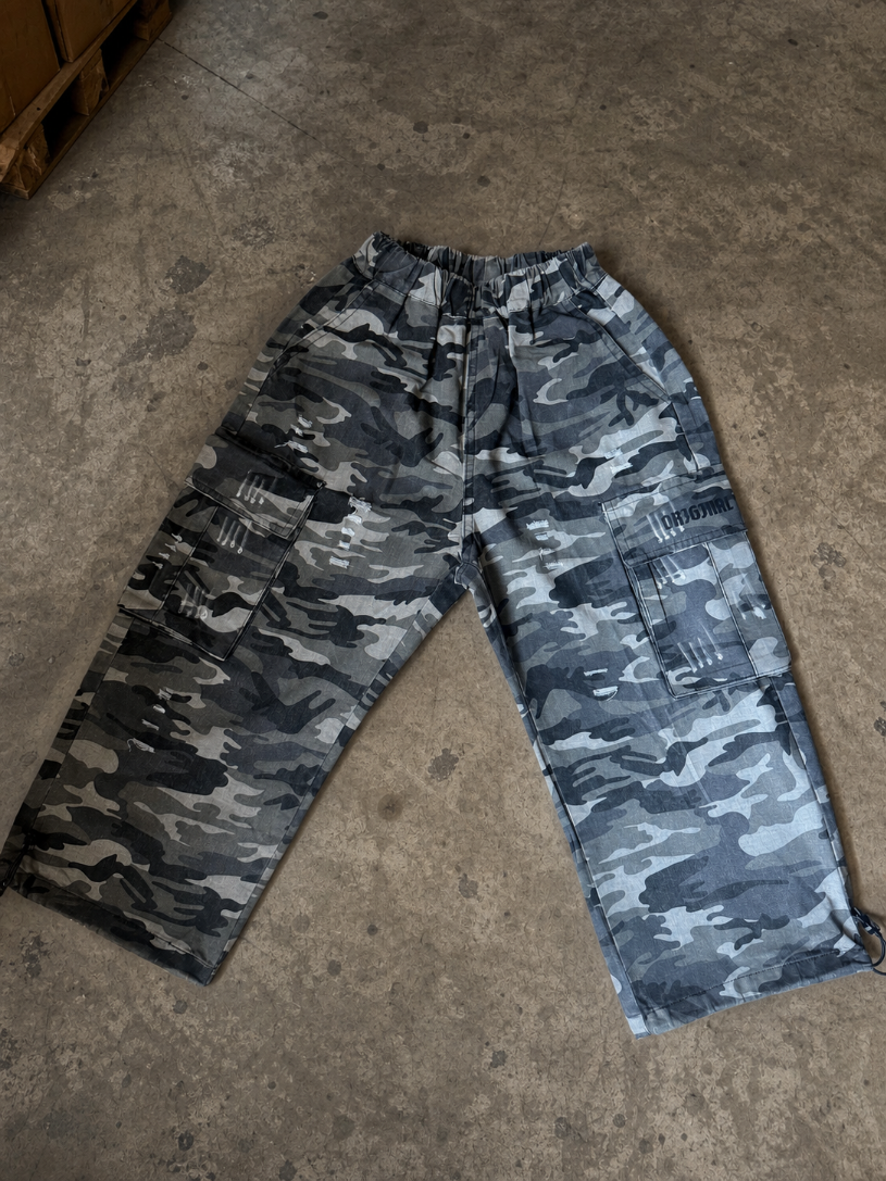Faded camo pants
