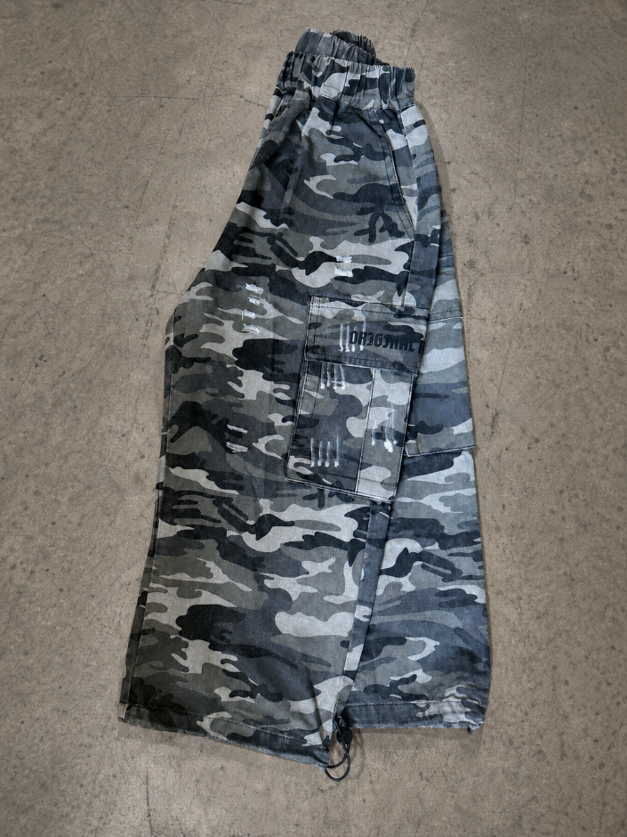 Faded camo pants